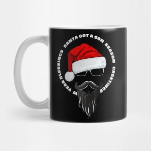 Christmas Son Got A Son Mug